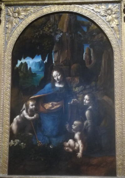 レオナルド・ダ・ヴィンチ「岩窟の聖母」