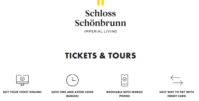 シェーンブルン宮殿 オンライン予約