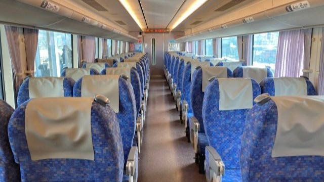 特急こうのとり 車内