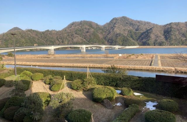 城崎温泉 あさぎり荘 室内からの景色