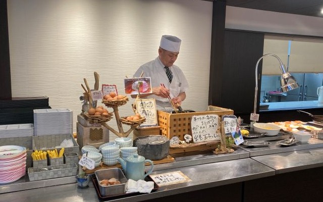 あさぎり荘 朝食 バイキング