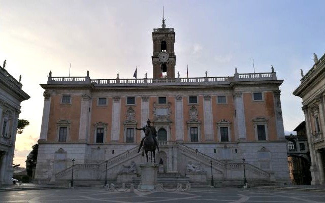 ローマ観光 カンピドーリオの丘